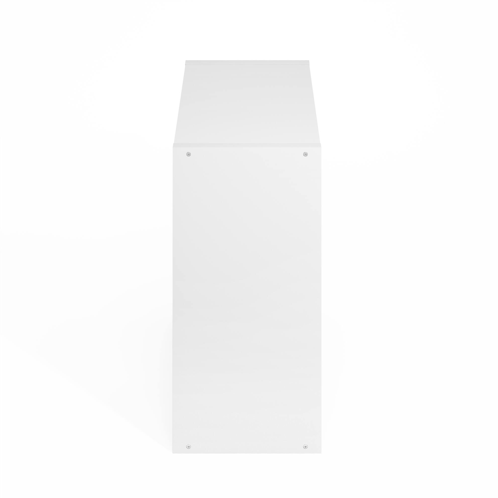 Alt View 2. Furinno - Hermite 4-Cube Open Shelves Kitchen Storage, Kitchen Island, Bakers Rack, Buffet Sideboard - White.