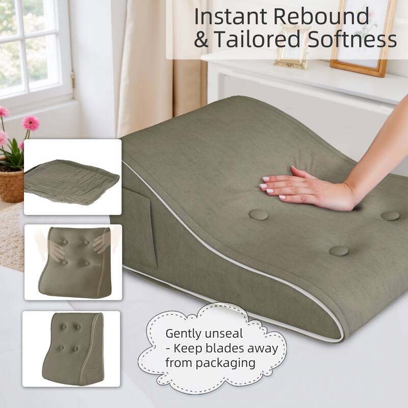 Instant Rebound & Tailored Softness

Gently unseal - Keep blades away from packaging