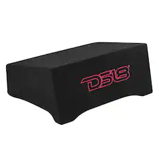 Front. DS18 Audio - DFPU Single 10" Loaded Sealed Subwoofer Enclosure, 600W RMS.