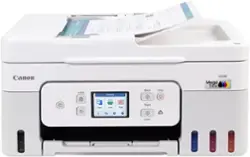 Canon - PIXMA MegaTank G4280 Wireless All-In-One SuperTank Inkjet Printer - White - Front_Zoom