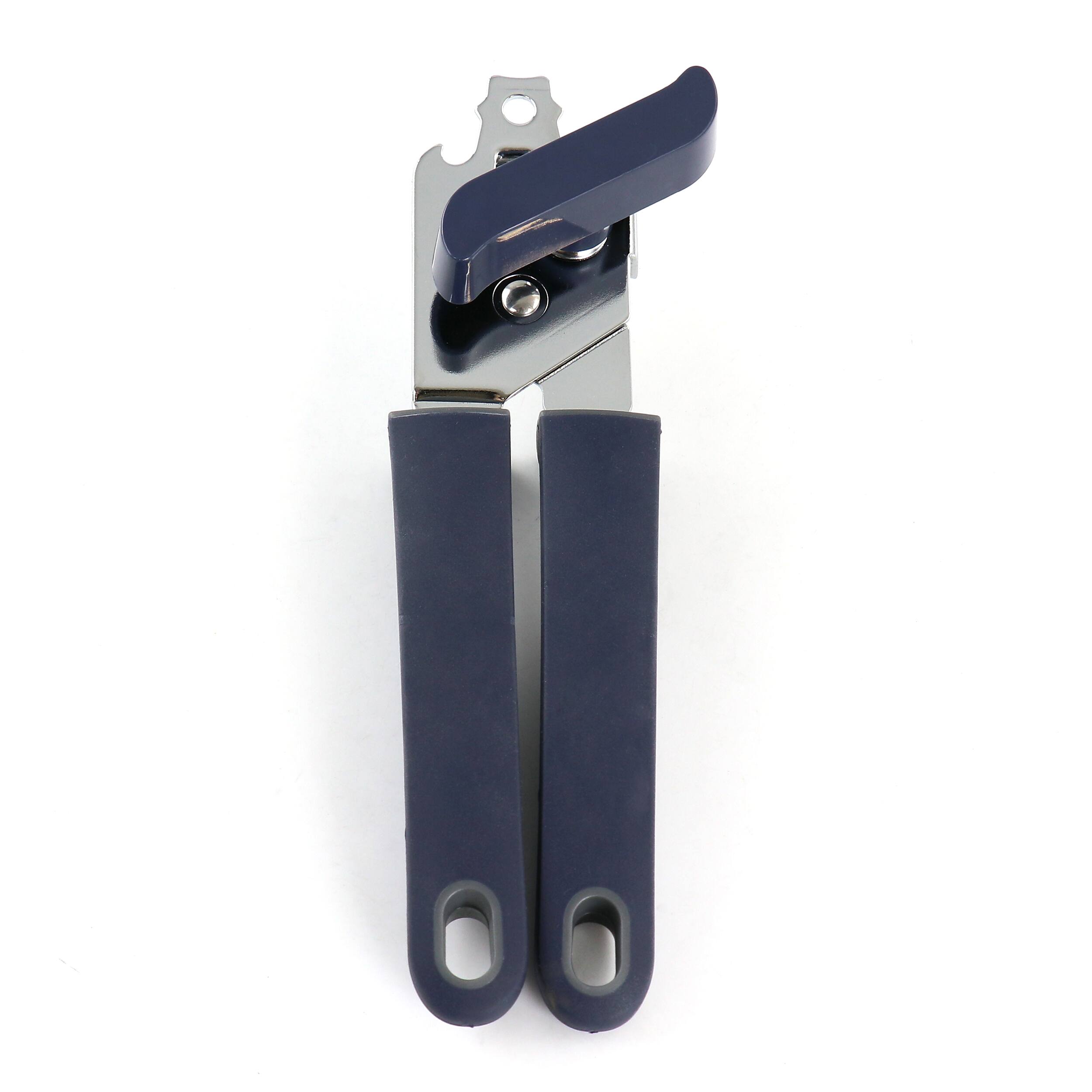 Alt View 2. Oster - Oster Bluemarine 2 Piece Stainless Steel Can Opener and Tongs Set in Navy Blue - Blue.