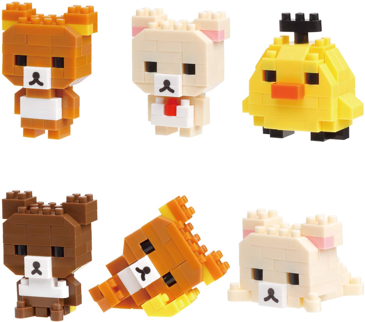 PopMarket - Nanoblock - Rilakkuma - Mininano Blind Box - Characters vol.1 6ct PDQ - COLLECTIBLES - Multicolor price history on PriceWatchPro