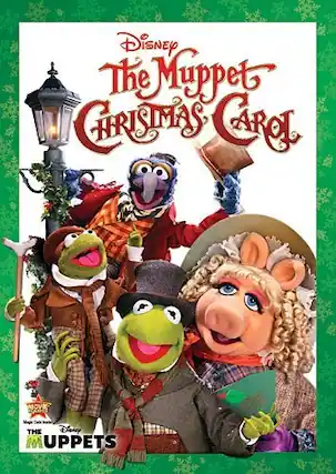 Front. The Muppet Christmas Carol - DVD.