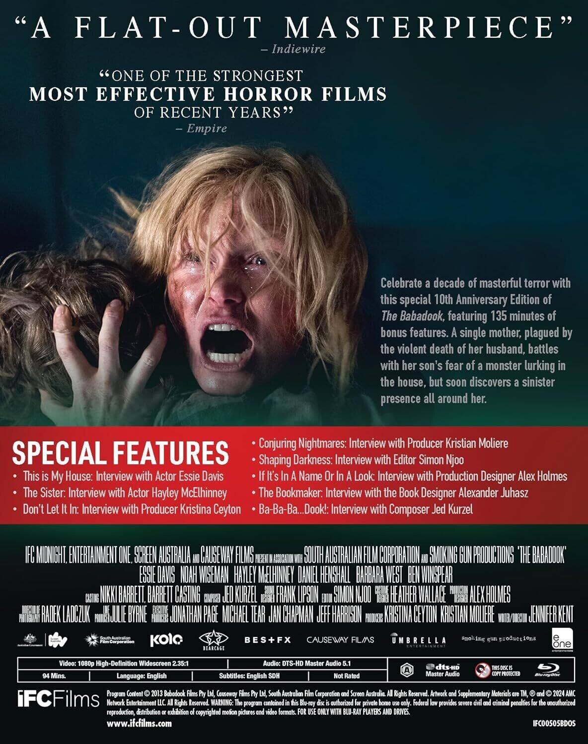 Alt View 1. The Babadook (10th Anniversary Edition)   - BLU-RAY.