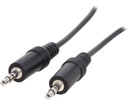 Cables to Go - C2G 40415 3.5mm M/M Stereo Audio Cable, Aux Cable, Black (25 Feet, 7.62 Meters)