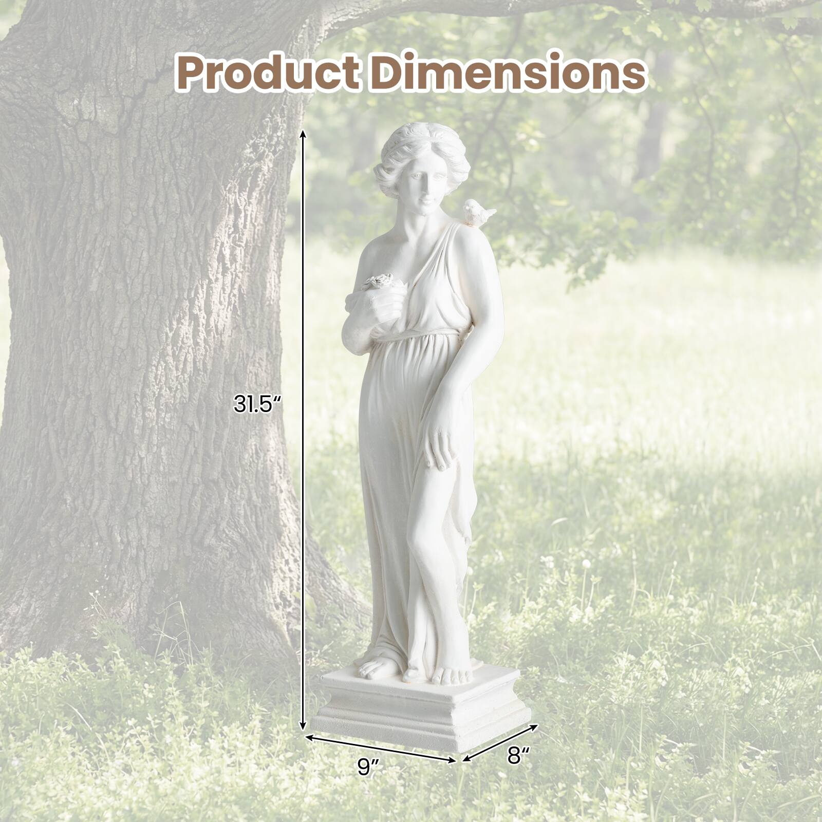 Product Dimensions: 31.5" x 9" x 8"