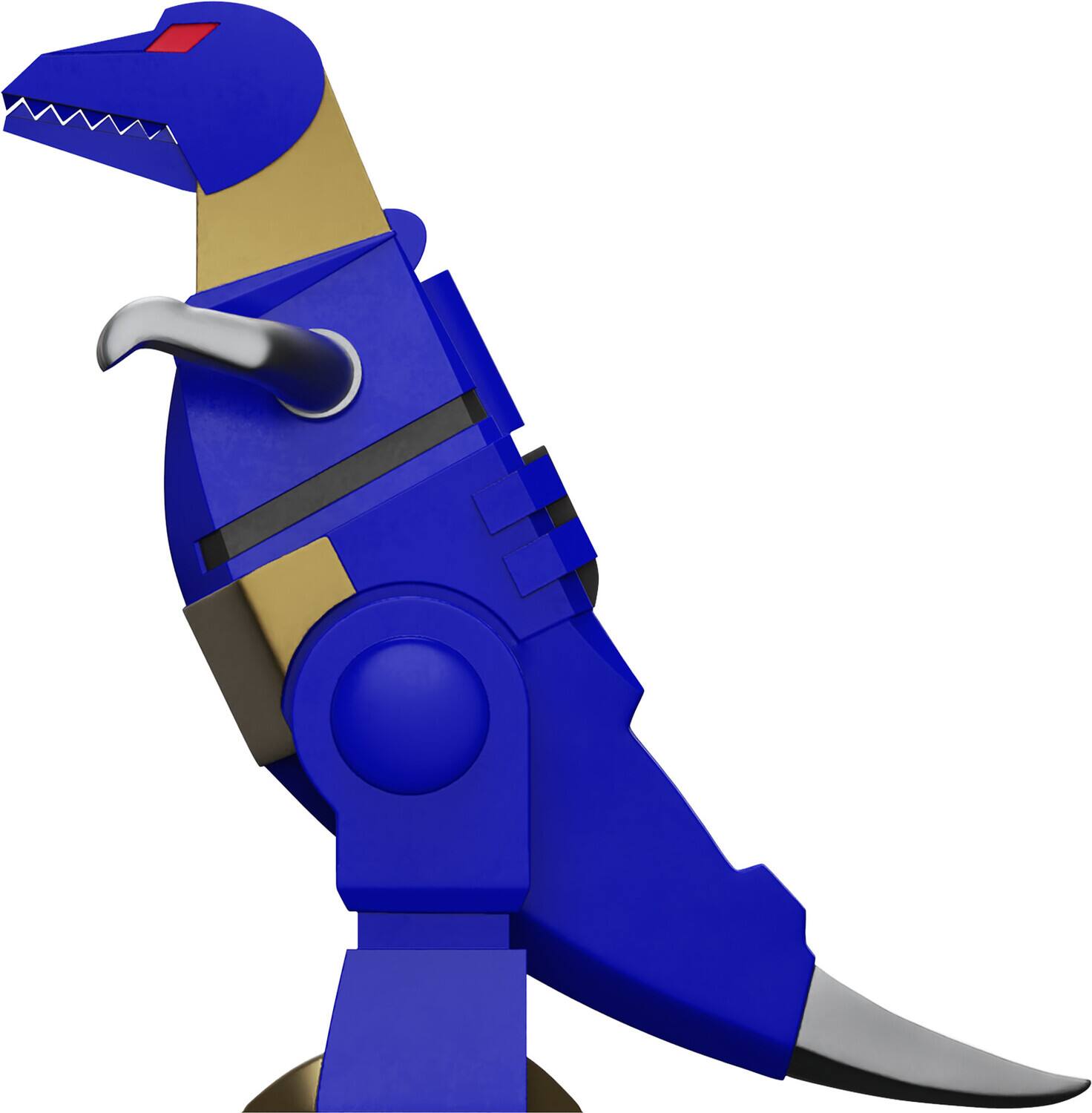 Alt View 4. Super7 - Transformers - ReAction Figure - Grimlock Dino (G2)   - COLLECTIBLES - Multicolor.
