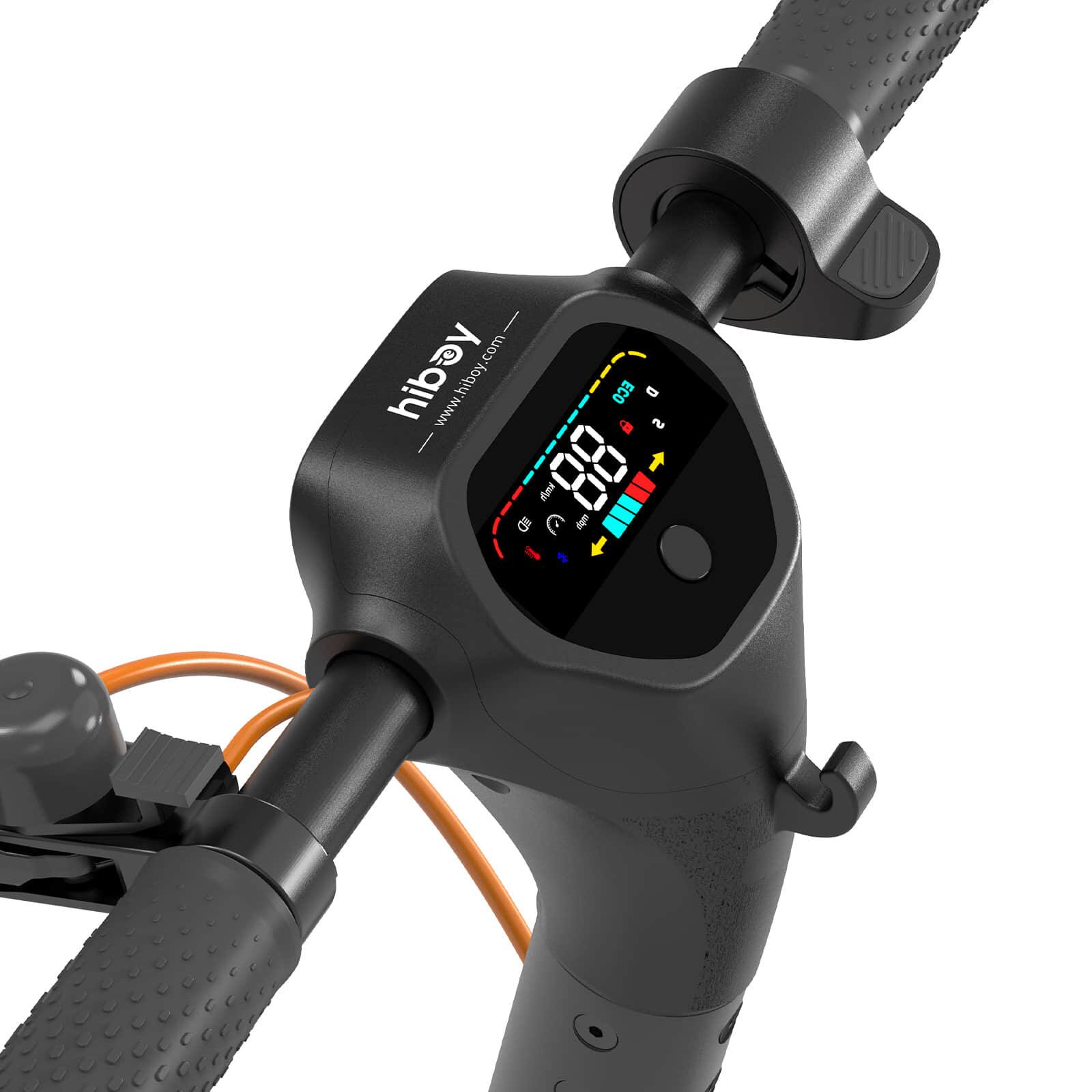 The text on the image reads "Hiboy ECO D 8:53 C".