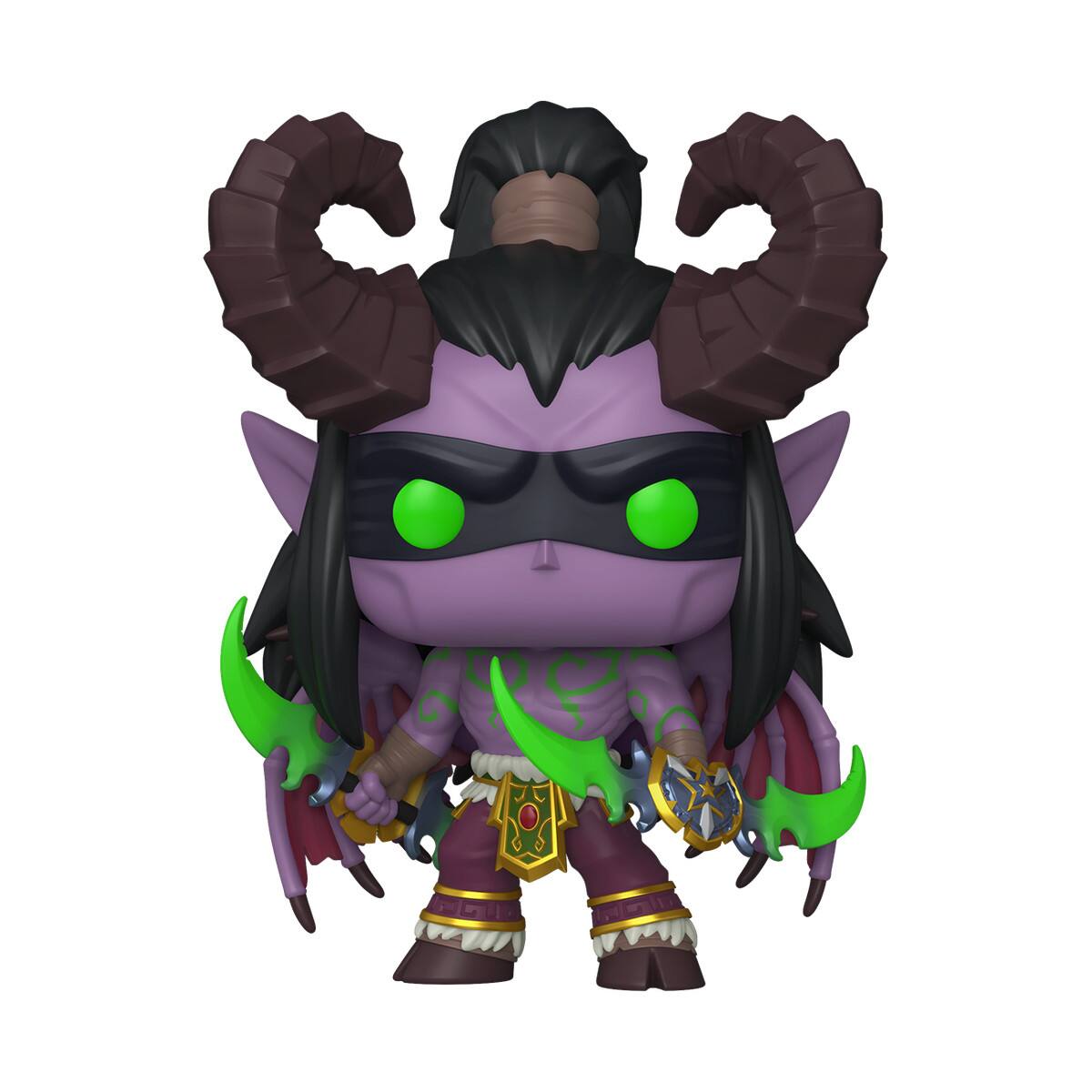 Angle. Funko - Funko POP! Games: World of Warcraft - Illidan (Styles May Vary)   - Collectibles - Multicolor.