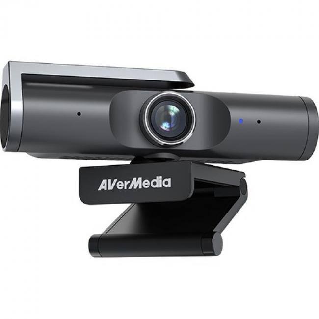 Front. AVerMedia - AVerMedia PW515 Webcam - 60 fps - USB 3.1 - TAA and NDAA Compliant - 3840 x 2160 Video - CMOS Sensor - Auto-focus.