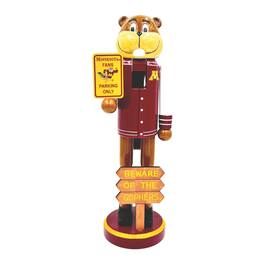 Santa's Workshop - Minnesota Golden Gophers 12" Beware Nutcracker - Maroon