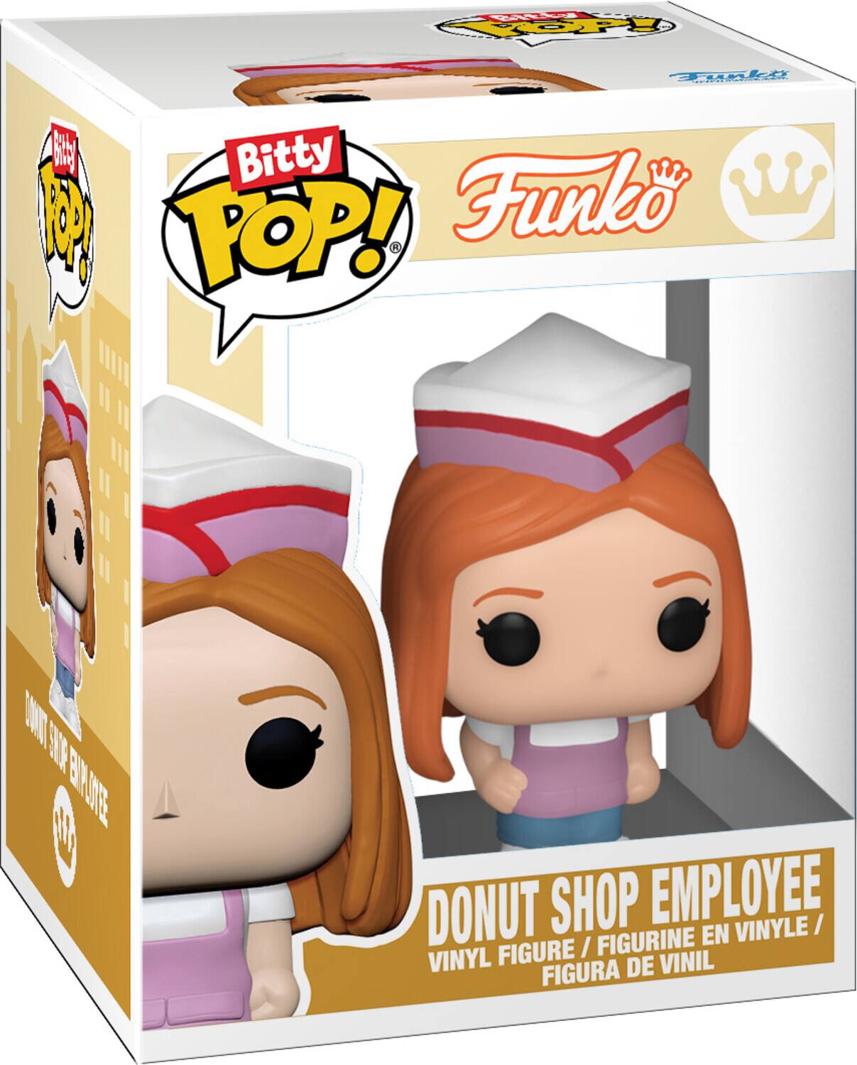 Bitty POP! Funko DONUT SHOP EMPLOYEE FIGURINE EN VINYLE / FIGURE / VINYL FIGURA DE VINIL