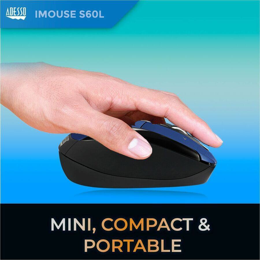 ADESSO  
IMOUSE S60L  

MINI, COMPACT & PORTABLE