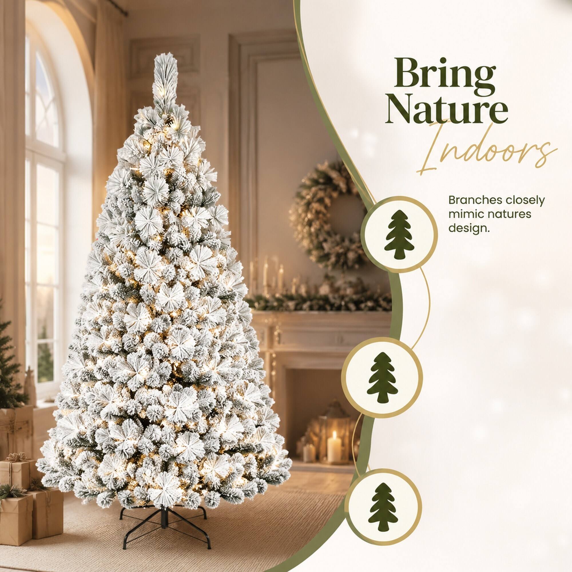 Bring Nature Indoors

Branches closely mimic nature's design.