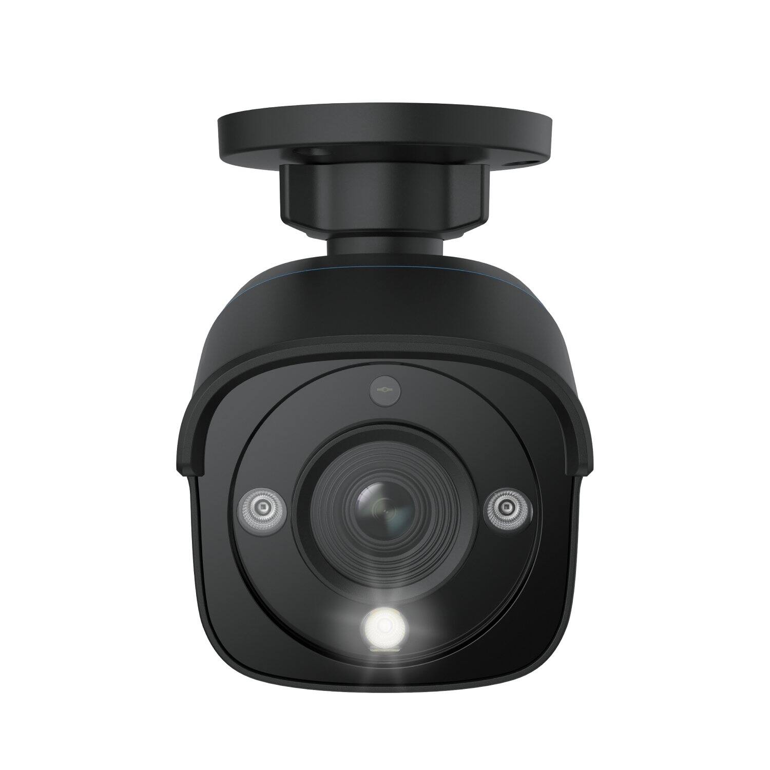 Left. Reolink - Reolink - Advantage 16-Channel, 8 - Bullet Camera Indoor/Outdoor 4K 8MP PoE 4TB NVR Security Surveillance System - Black - Black.