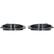 Alt View 18. Metra - Speaker Adapter Plate for Select Mercedes 2000-2006 Vehicles (2-Pack) - Black.