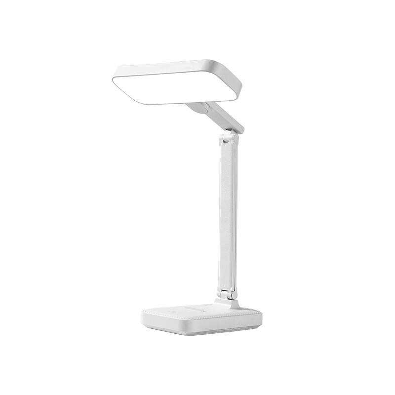 Front. Cluzine - LED Desk Lamp, Eye-Caring with 3 Color Modes, Dimmable, Foldable for Students & Office.