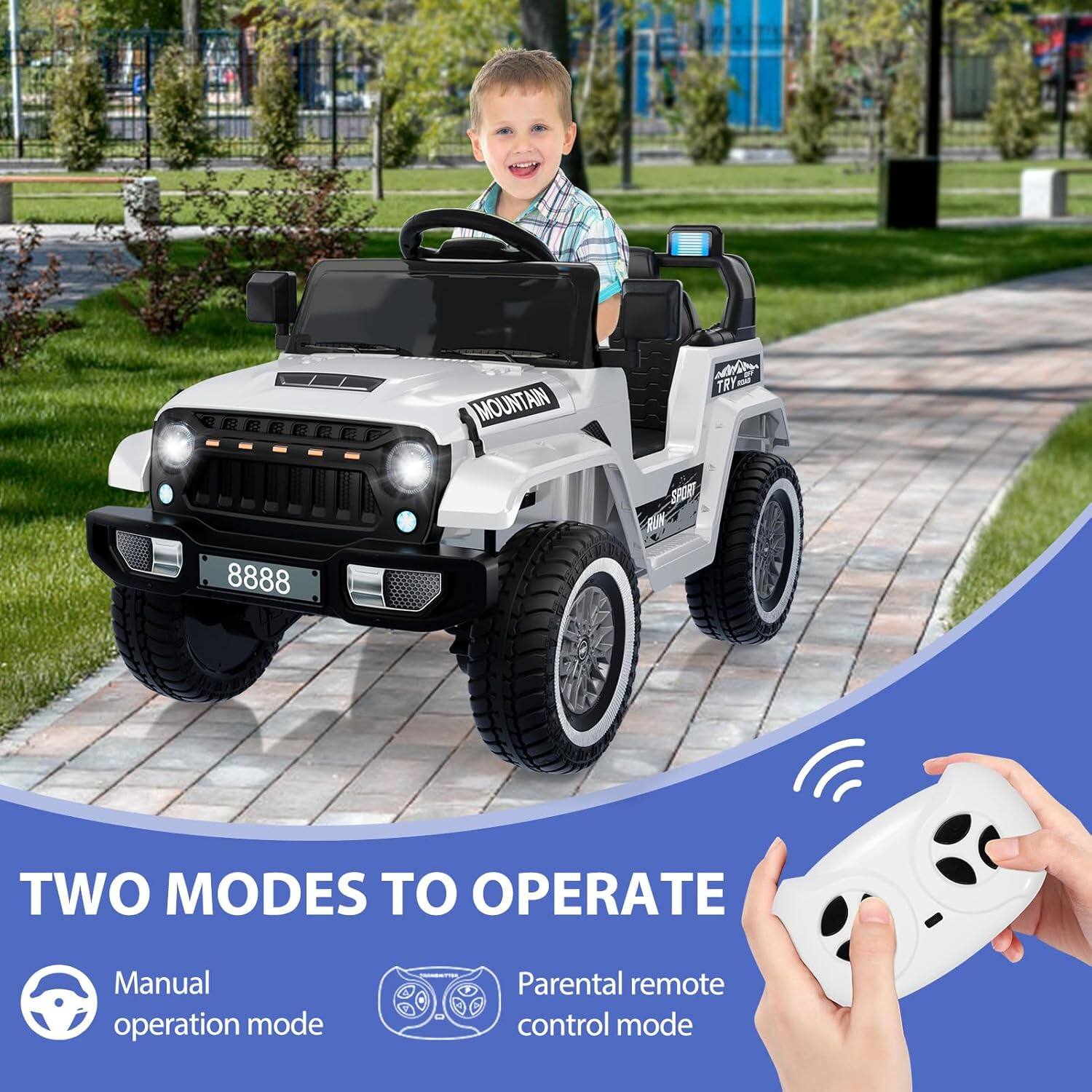 MOUNTAIN TRY 8888

TWO MODES TO OPERATE

Manual operation mode

Parental remote control mode