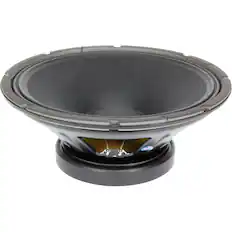 Front. Eminence - KAPPA-15LFA Woofer - 600 W RMS - 1200 W PMPO - Black.