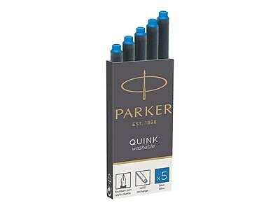 PARKER  
EST. 1888  

QUINK  
washable  

x5  

Refillable pen  
Multi-color  
Ideal for kids