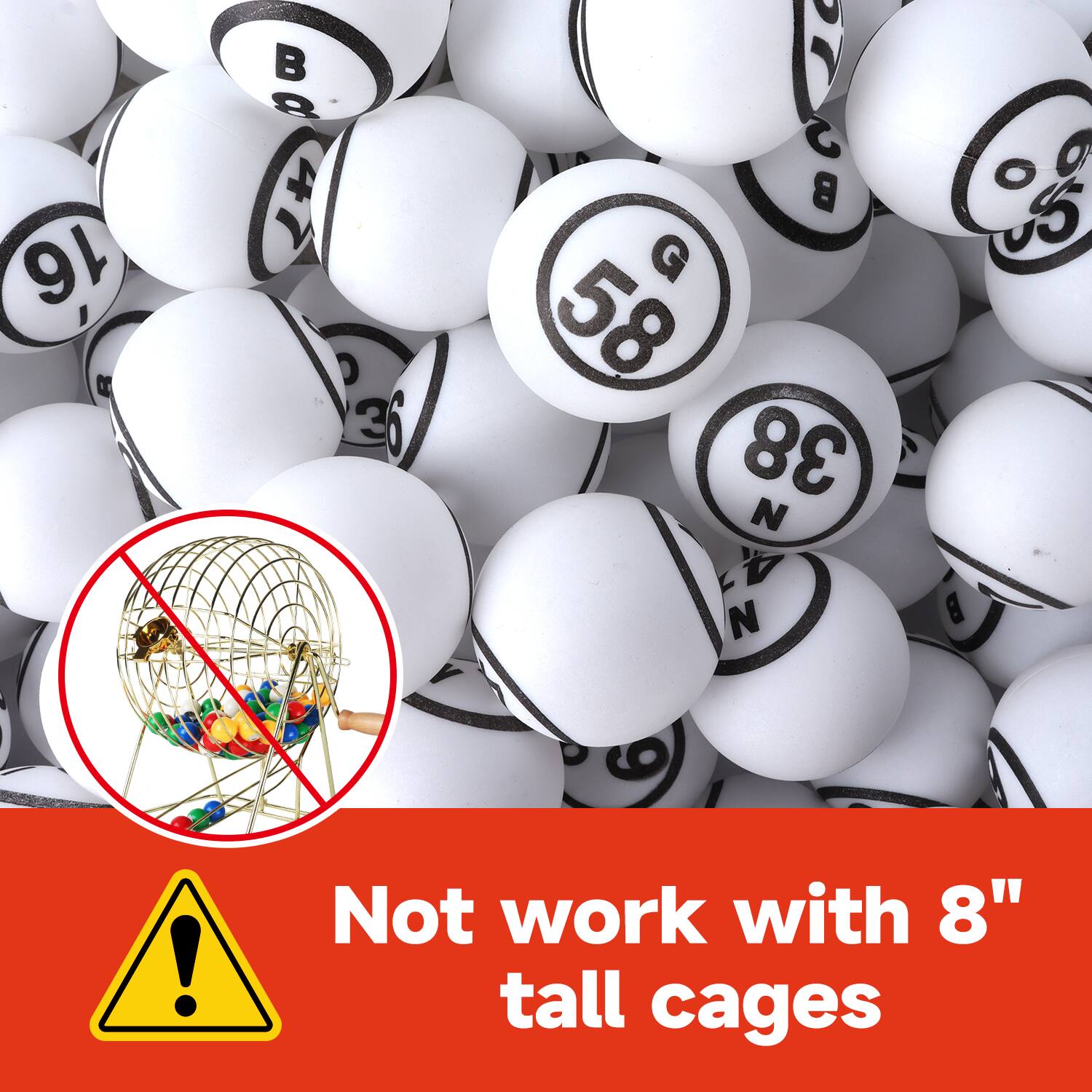 Not work with 8" tall cages
16 R  a 47 4  3 6 T7   G 58 38 N A N 8 6 !