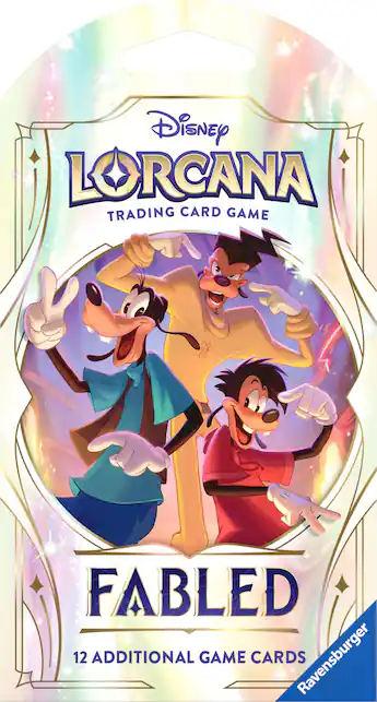 disney lorcana cards best buy Ravensburger TCG: Rise of The Floodborn Assorted Single Booster Pack (12 Cards) | Collectible Trading | Ideal for Disney Fans & TCG Players each containing 30 cards Disney Lorcana 210/204 -Beast, Relentless