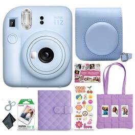 Fujifilm - Instax Mini Blue Holiday Bundle 2025