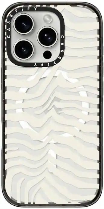 CASETiFY Impact Case with MagSafe for Apple iPhone 16 Pro Zebra CASETiFY Impact Case with MagSafe for Apple iPhone 16 Pro Zebra