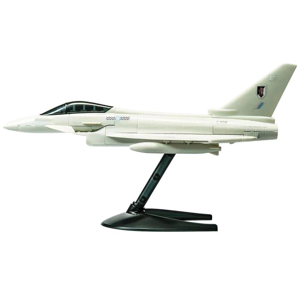Left. Airfix Quickbuild - Skill 1 Model Kit Eurofighter Typhoon Snap Together Painted Plastic Model Airplane Kit by Airfix Quickbuild - Multi.