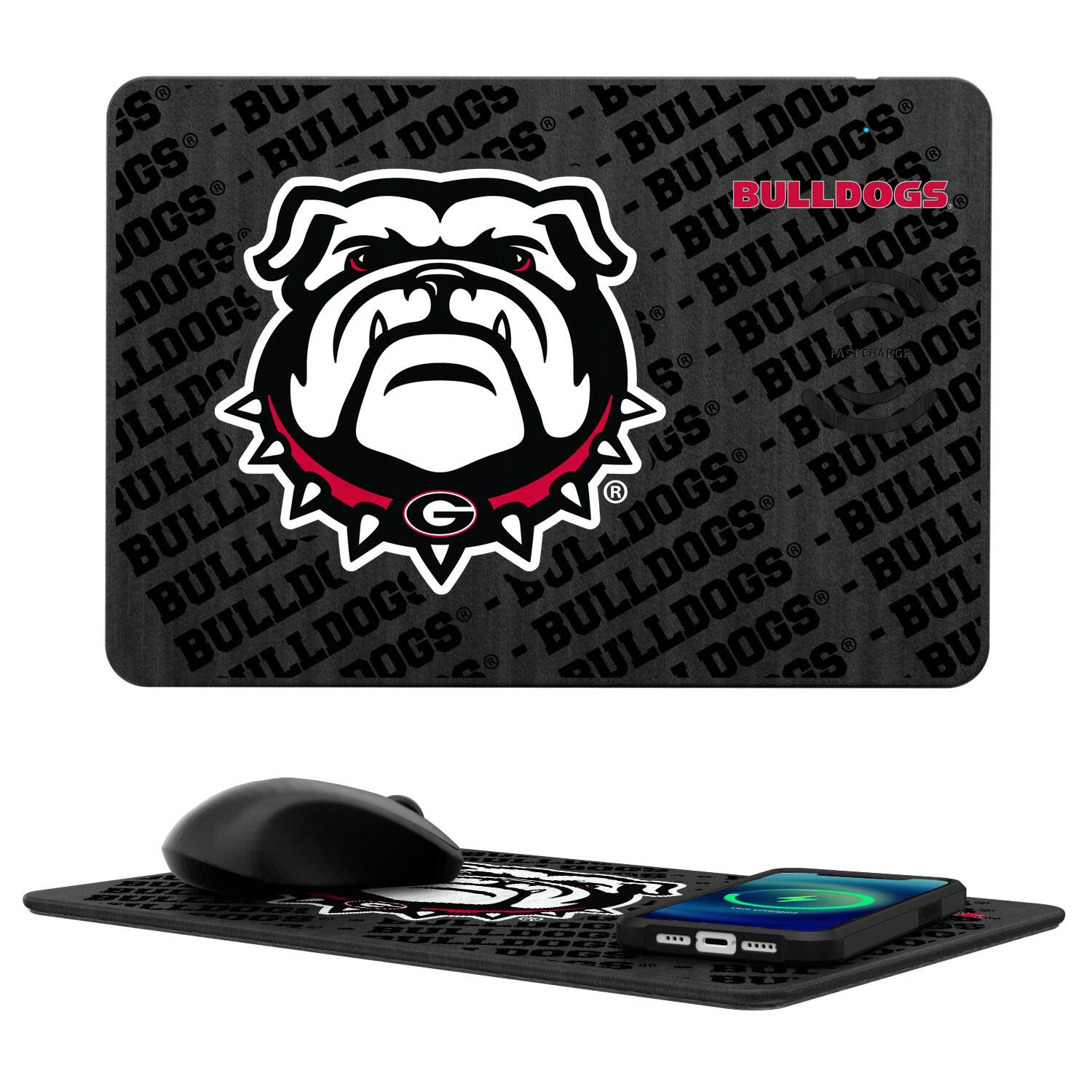 Keyscaper - Georgia Bulldogs Mascot Wireless Charger and Mouse Pad - Multicolor price history on PriceWatchPro