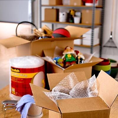 Alt View 3. Scotch - Scotch Heavy Duty Strapping Tape, 1.88" x 10 yds., 1.5" Core, Clear (50) - Clear.