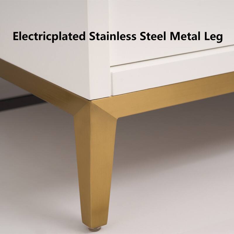 Electricplated Stainless Steel Metal Leg