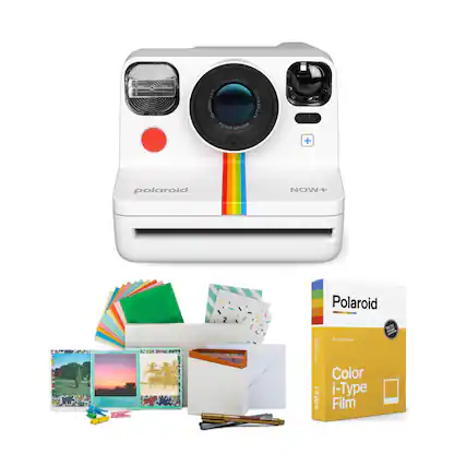 Polaroid TNIE WWOVISE POLARIO PILTER SENSOR + Polaroid NOW++ Hyperilm fllm 2 S Polaroid NOW - I instant Matos | | | Color i-Type -Type Film