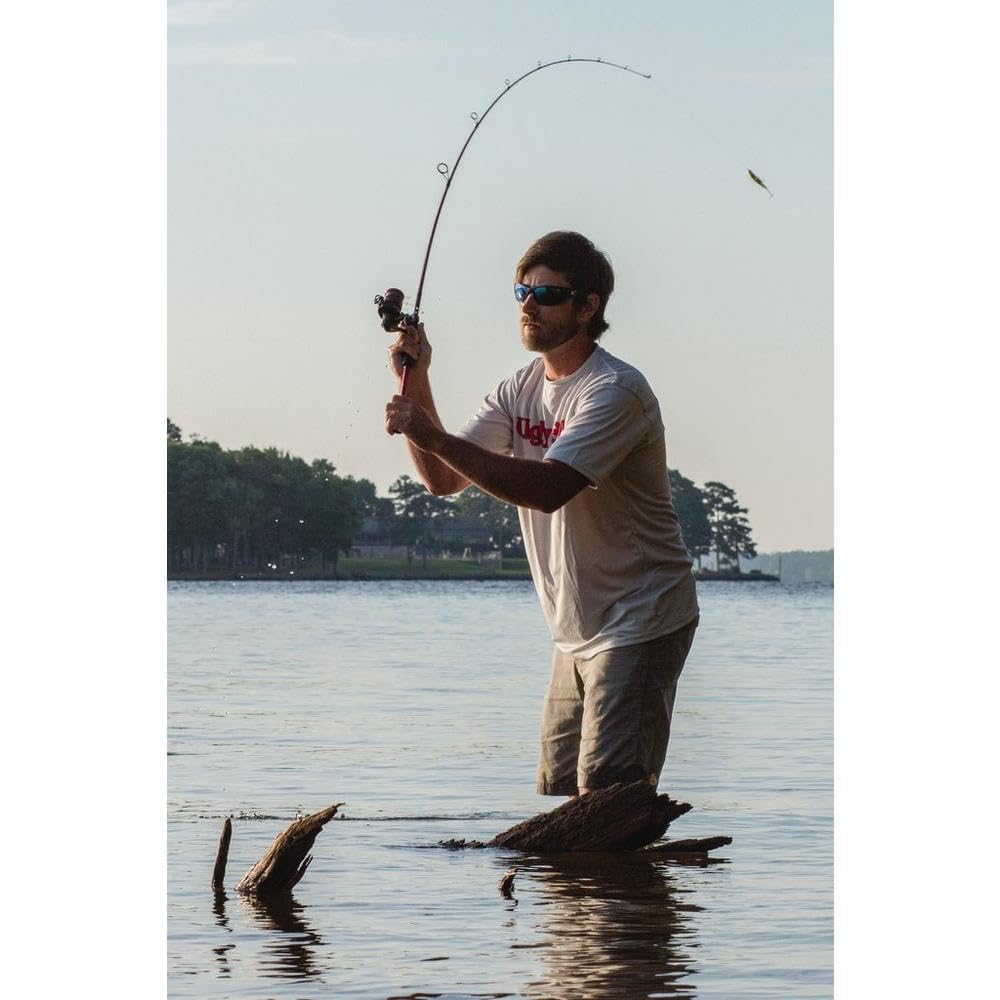 NICHOLAS KLEIN Carbon Spinning Fishing Rod 6'6" Medium 2pc RO ...