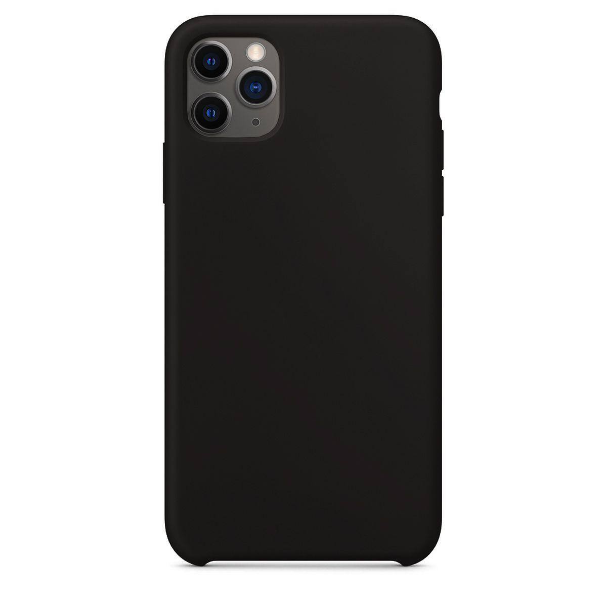 Front. Entronix - Entronix iPhone 11 Pro Liquid Silicone Case - Soft-Touch Protection - Black.