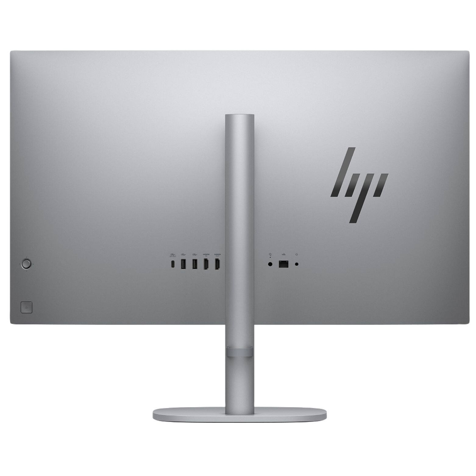 Alt View 4. HP - OmniStudio X 27-cs0000 27" FHD IPS Intel Ultra 7 155H 1.4 GHz 32GB 2TB SSD Intel Arc Windows 11 Home All-in-One Desktop - Meteor Silver.