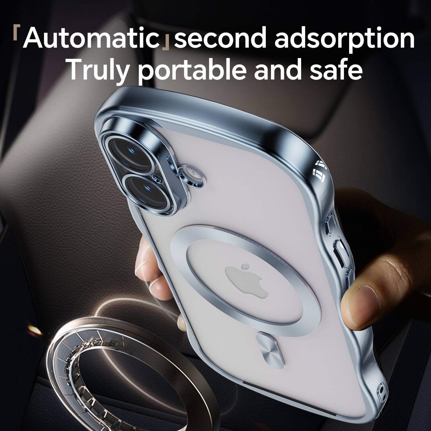 "Automatic" second adsorption  
Truly portable and safe
