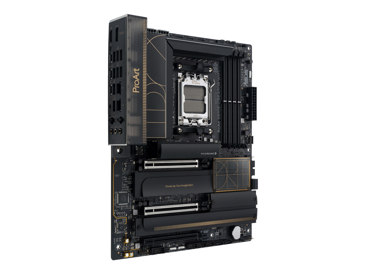 Ryzen ProArt X870E-CREATOR  
Power Up Your Imagination  
M2 Q-RELEASE