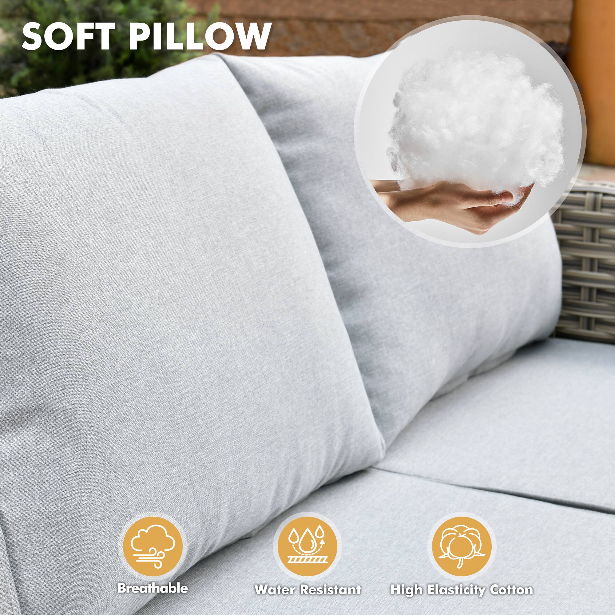 SOFT PILLOW

- Breathable
- Water Resistant
- High Elasticity Cotton