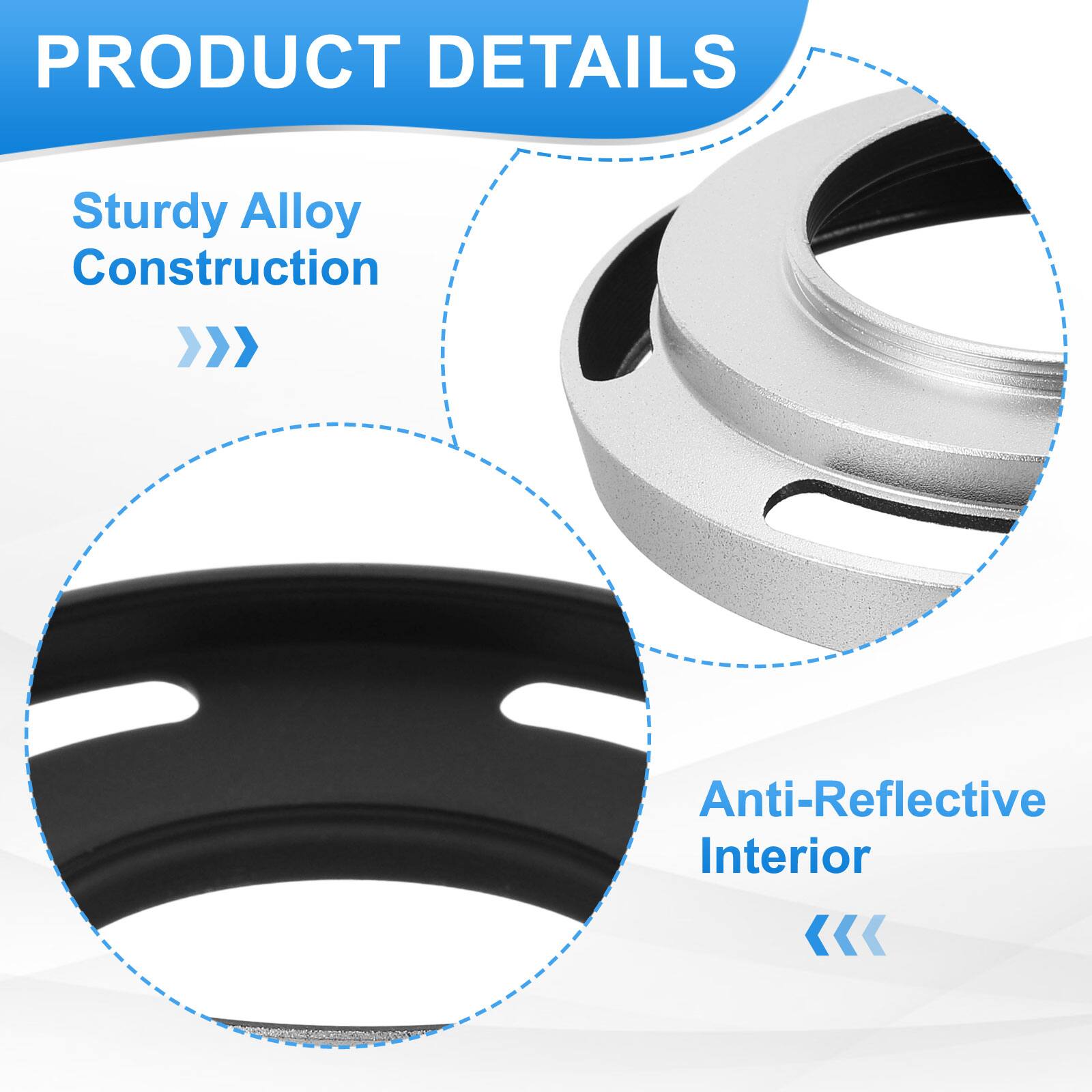 PRODUCT DETAILS

- Sturdy Alloy Construction
- Anti-Reflective Interior