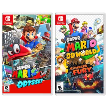 Super Mario Odyssey and Super Mario 3D World Bundle Nintendo Super Mario Odyssey and Super Mario 3D World Bundle Nintendo