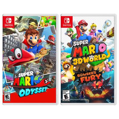 Super Mario Odyssey and Super Mario 3D World Bundle Nintendo Super Mario Odyssey and Super Mario 3D World Bundle Nintendo