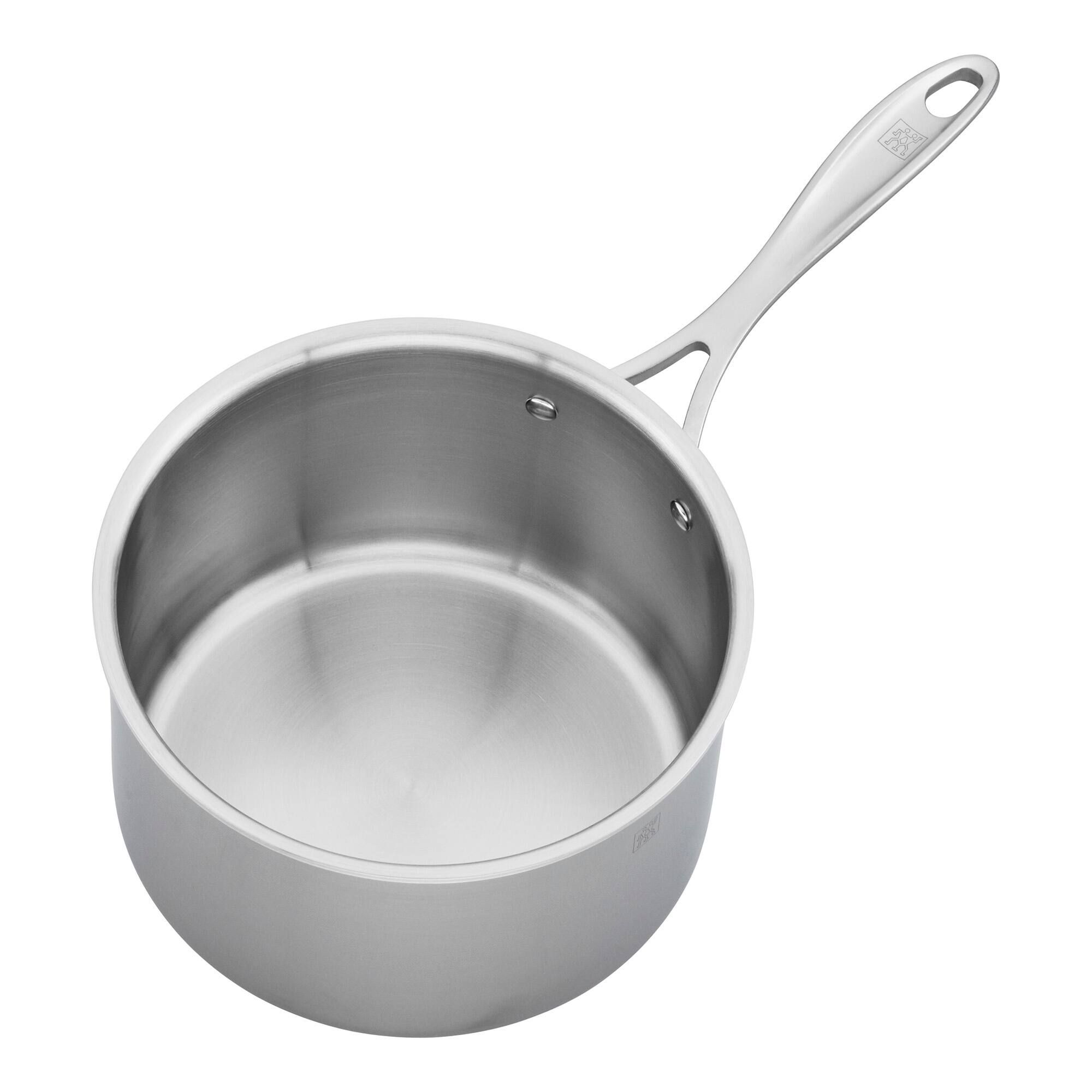 Alt View 2. ZWILLING - ZWILLING Spirit 3-ply 4-qt Stainless Steel Saucepan - Stainless Steel.