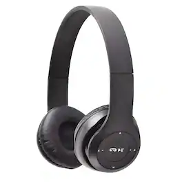 Kitcheniva - Wireless Bluetooth 5.0 Headphones Headset Over-Ear - Black