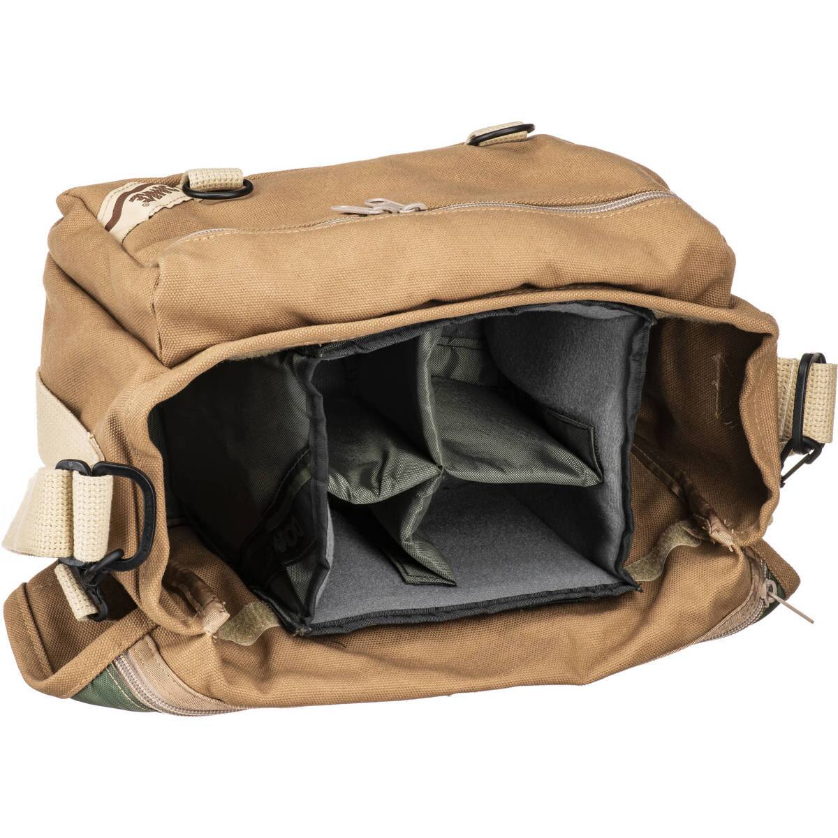 Alt View 3. Domke - Domke F-6 Little Bit Smaller Canvas Camera Bag, Sand.