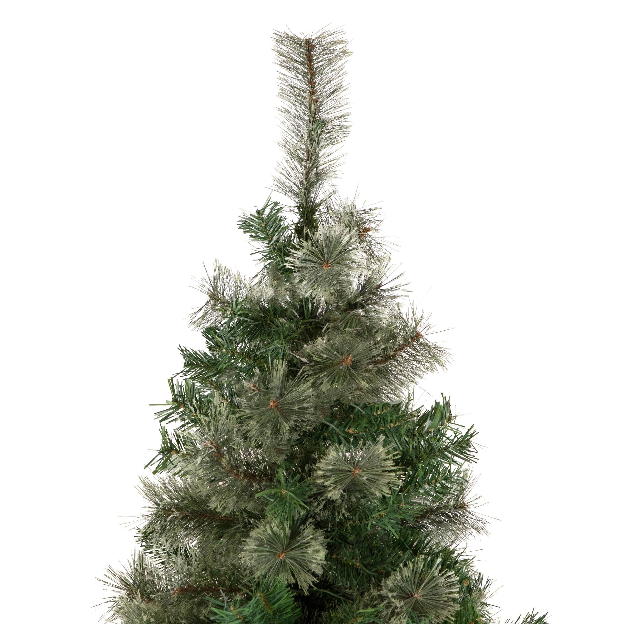 Alt View 4. Northlight - Medium Oregon Cashmere Pine Artificial Christmas Tree - 6.5' - Unlit - Green.
