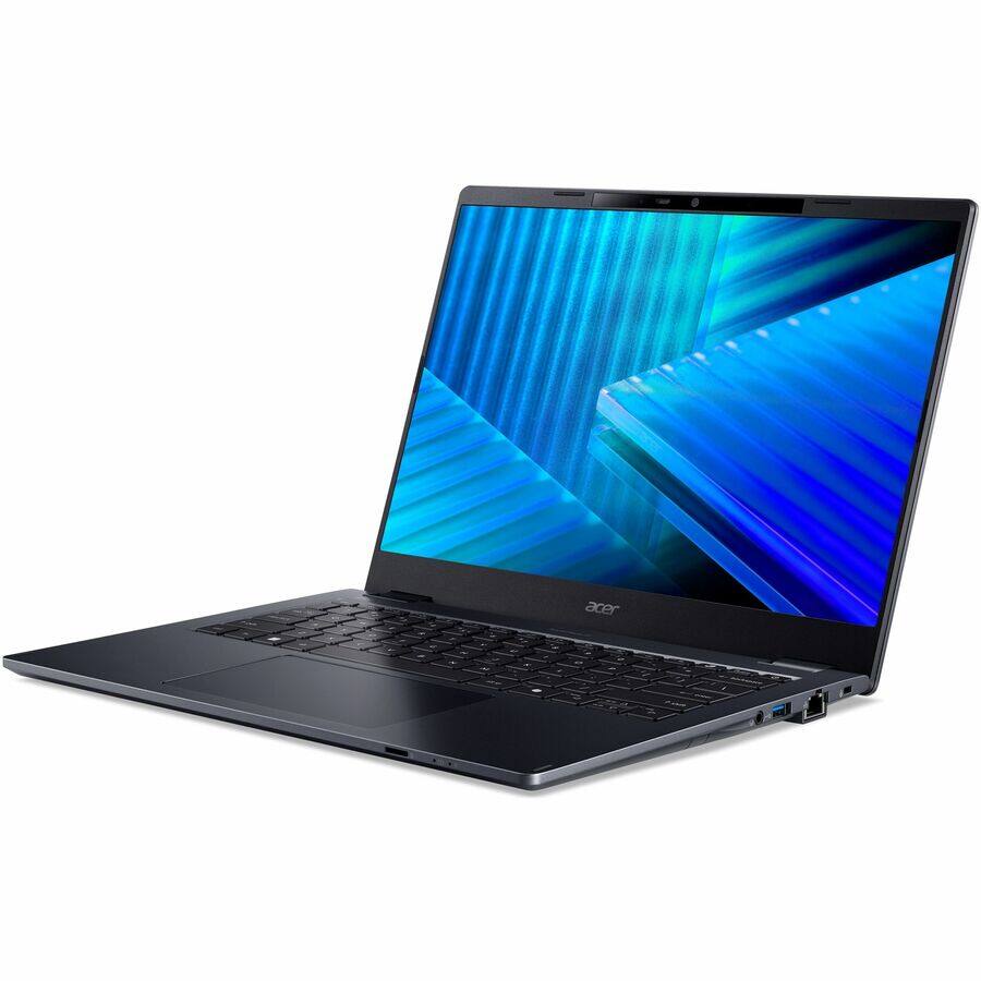 Alt View 7. Acer - Acer TravelMate P4 14 TMP414-55 TMP414-55-59DM 14" Notebook - WUXGA - 60 Hz - Intel Core Ultra 5 225U - 16 GB - 512 GB - Blue.