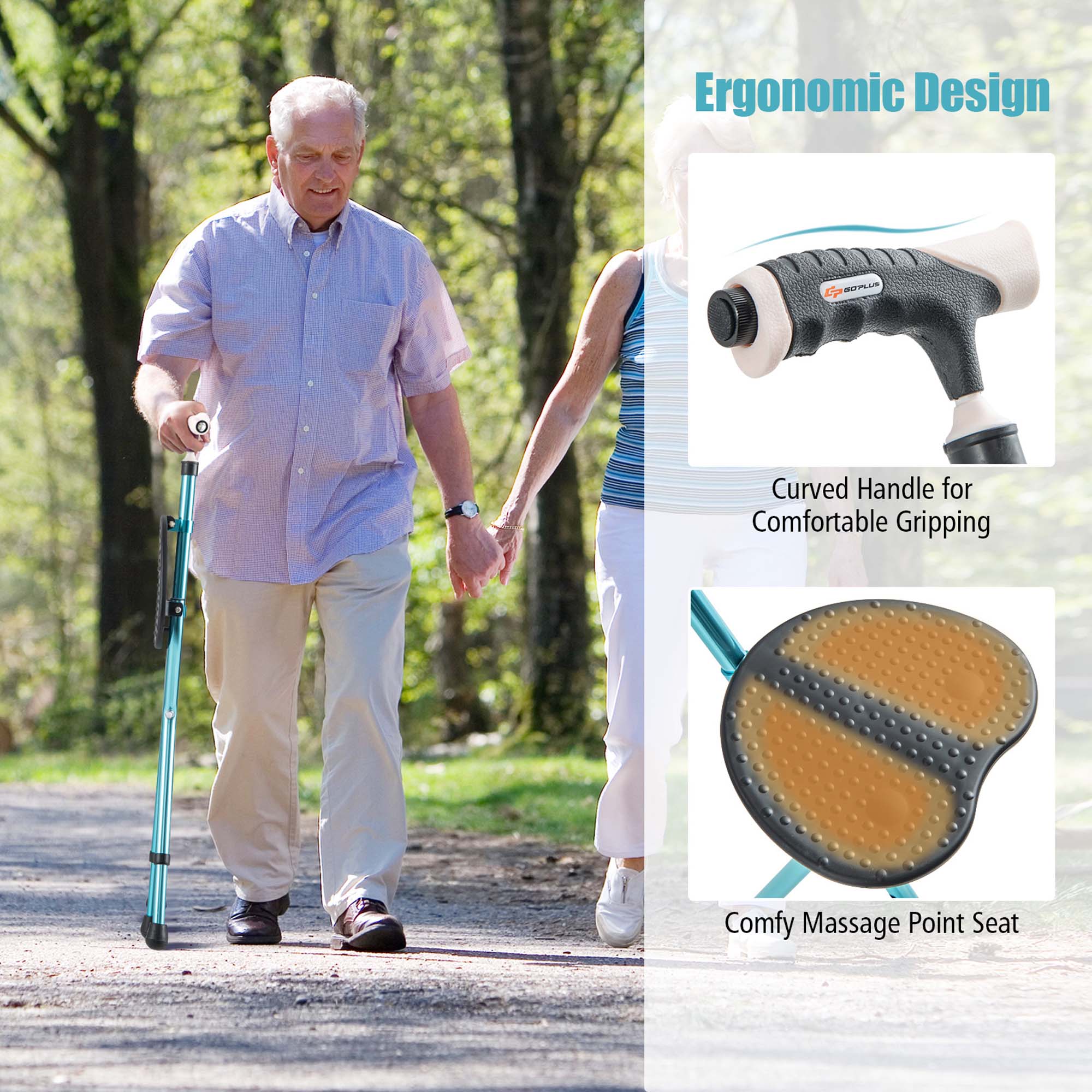 Ergonomic Design

Curved Handle for Comfortable Gripping

Comfy Massage Point Seat
