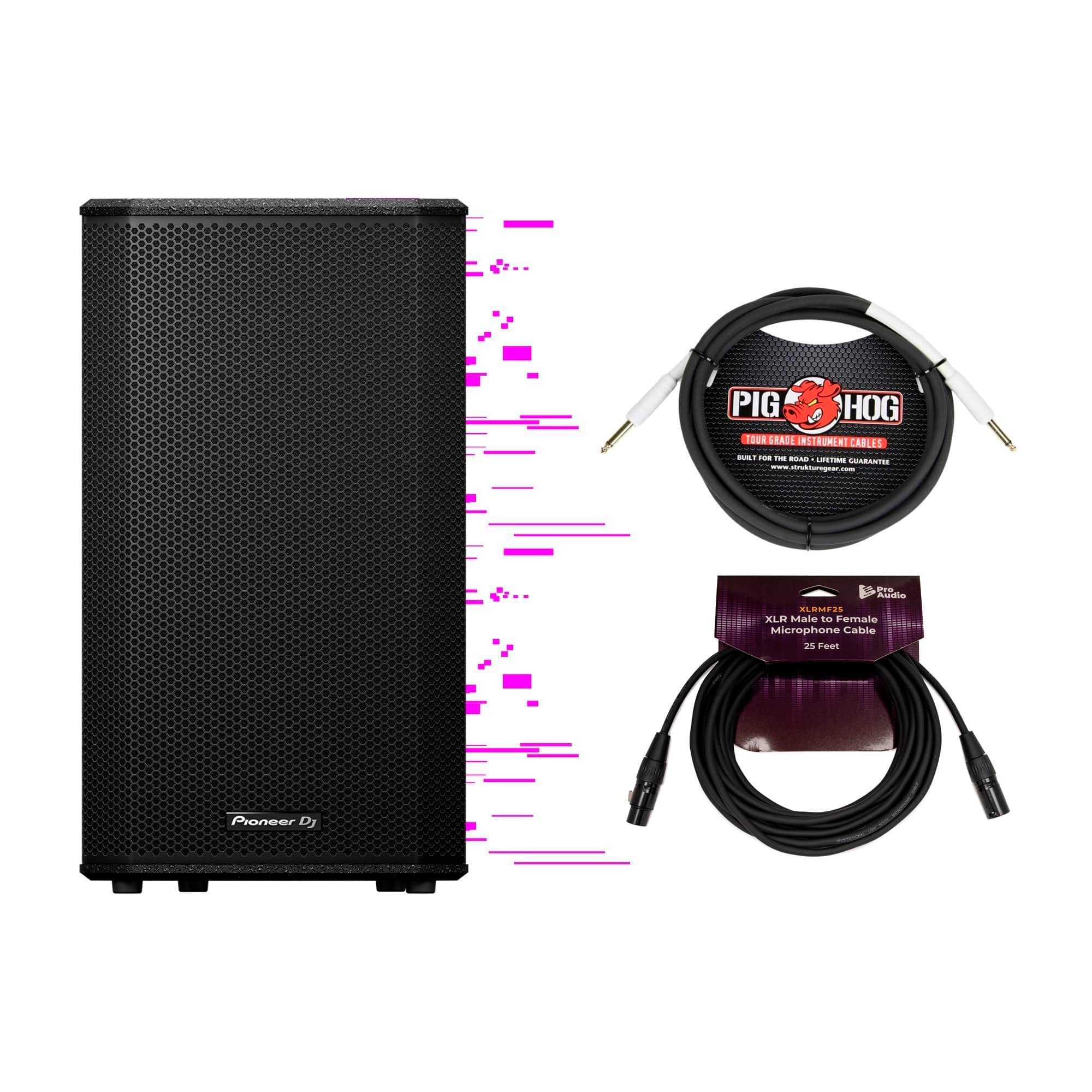 Pioneer DJ - XPRS122 12 in. Active 2-Way Loudspeaker with Microphone Cable