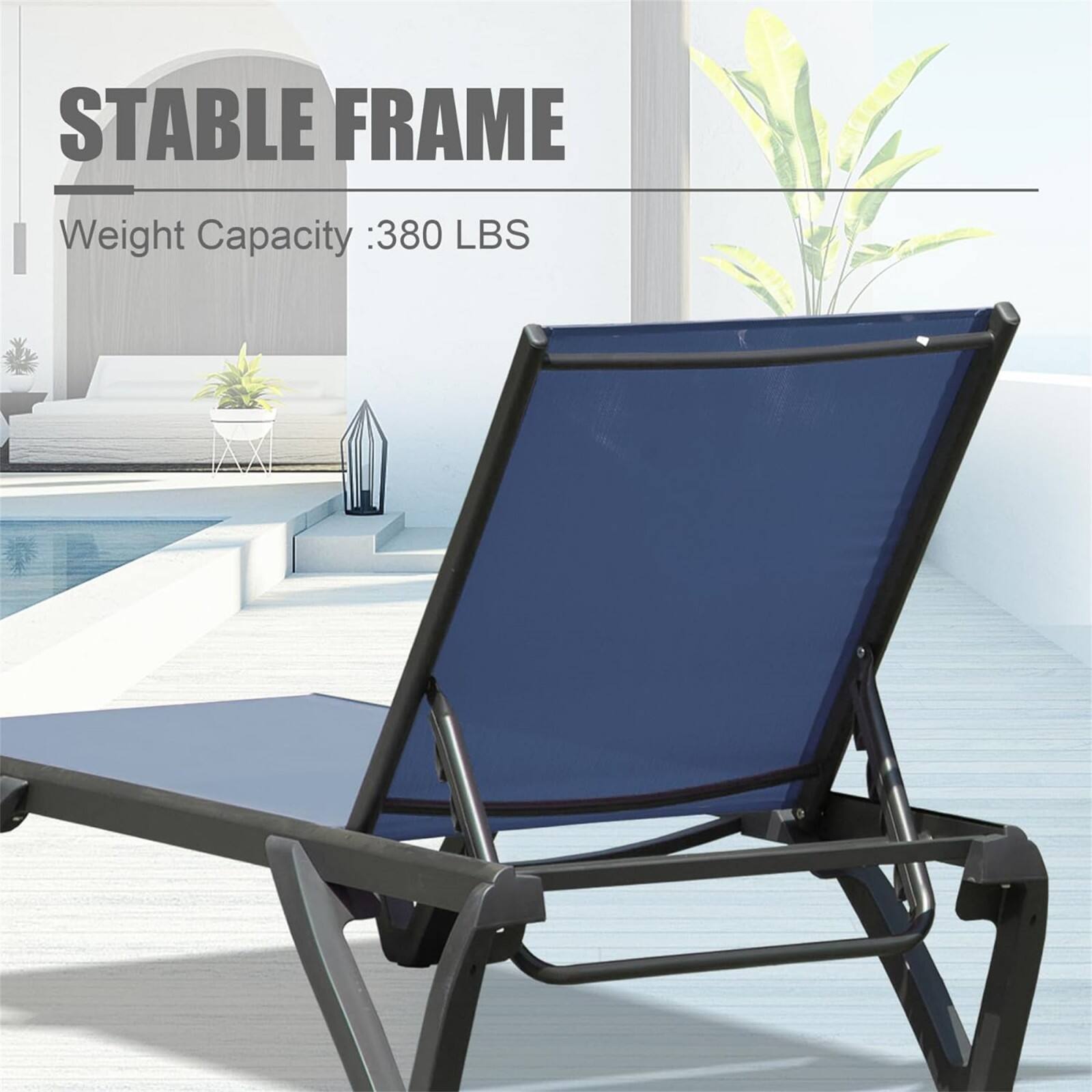 STABLE FRAME  
Weight Capacity: 380 LBS